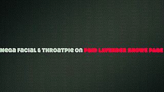 beautiful goth doll gets mega cum facial after extreme reverse prone facefuck