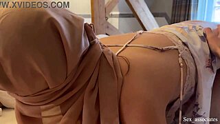 Why is this shy Arab stepmother sharing a bed with her son in the hotel?