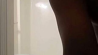 Intensely Masturbating In Front Of Mirror.