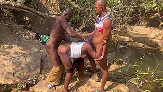 Nearly Caught Riverside Fucking Quickie