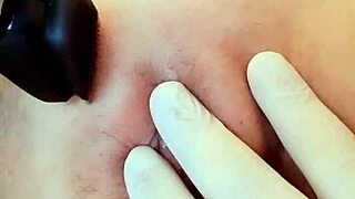 Shaving my pretty pussy hair at home