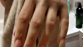 i watched my step sister shower, she loves voyeurs, want to fuck her