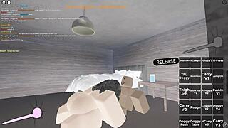 Intriguing rough sex in 150 roblox porn, riding and sucking big cocks