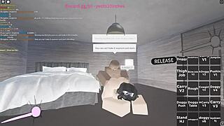 Intriguing rough sex in 150 roblox porn, riding and sucking big cocks