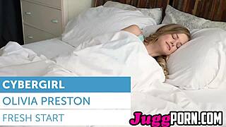 Start your day with the deliciously sexy sweet and friendly cybergirl olivia preston