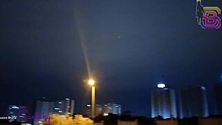 wife filmed sucking big cock in city square 😏