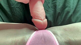 Watch Artemisia Love's Slow-Motion Solo with Dildo in POV