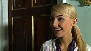 jess west and katie k perform cunnilingus in drawing room