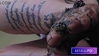 I reveal my foot fetish fantasy with sexy soles and toe-sucking delight in bathing