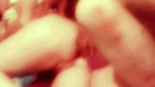 poking and playing with her after drinks