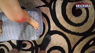 Busty Mature Redhead Autumn Squirts On Couch And Sucks Big Cock