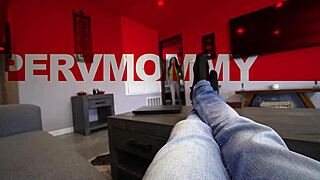 Petite MILF Stepmom Krissy Lynn Enjoys Sensual Fuck with Stepson