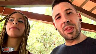 alana's first porn video as a blonde rasta girl