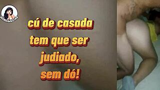 Fucking married woman's ass in cuckold scene?