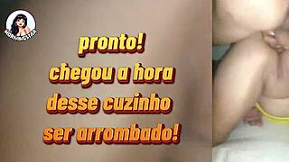 Fucking married woman's ass in cuckold scene?