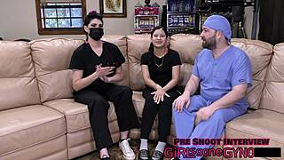 Bratty orphans cheerleading physical with mya