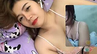 Heavenly feast on enormous breasts with detailed attention