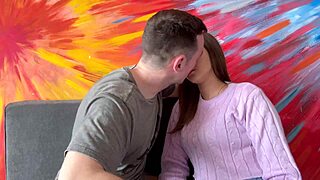 A guide on how to kiss with a pretty Colombian college bodybuilder.