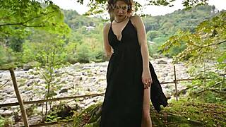 i dressed as a succubus for halloween and begged to fill my pumpkin