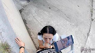 She Asks, 'Film My Blowjob Skills?'