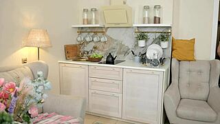 Pussy Creampie From Plumber In Kitchen