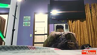 Room casting Esther de Chiclayo enjoys oral in doggystyle