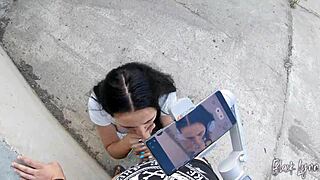 She Asks, 'Film My Blowjob Skills?'