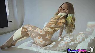 petite all natural blonde milf nicole aniston shows her sensual side