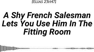 Shy French Salesman In Fitting Room