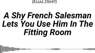 Shy French Salesman In Fitting Room