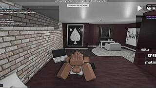 Fucking another fan in roblox studio condo with domination.