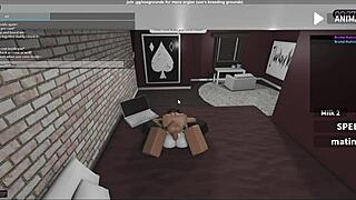 Fucking another fan in roblox studio condo with domination.