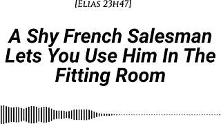 Shy French Salesman In Fitting Room