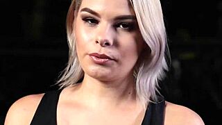 mia martinez and blonde babe engage in sexy workout striptease