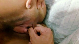 Latina Housewife Masturbates Vagina and Anal During Blowjob