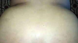 auntys beautiful natural tits and big ass get gaping, bent over, dirty fucking, and creampie