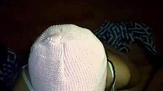 Masked Baddie Deepthroats Big Black Cock