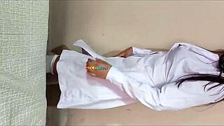 Oh My Love, Slow! It's My First Time As An Innocent Schoolgirl Getting Fucked In Uniform!