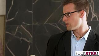 shy teen actress katerina deville performs kissing and deepthroat scene with monster