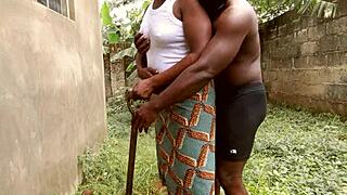 Straight 10 Minutes Nonstop Back Shot In The Garden Of Eden