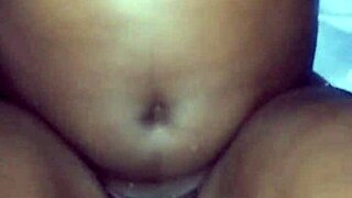 Kamba's Creamy Pussy Fucked Hard by Kenyan Dick in Cowgirl