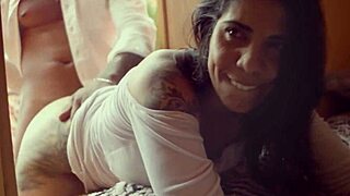 Visiting the new house with the husband, but ends up taking it in the ass?