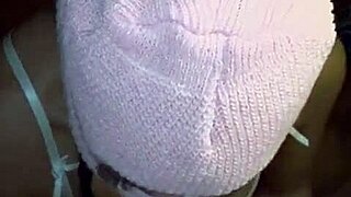 Masked Baddie Deepthroats Big Black Cock