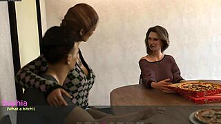 Wife and Mature Woman Endure Rough Revenge Sex in Hardcore Threesome