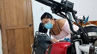 Sexy MILF Undresses in Homemade Video