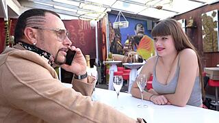 Fuck Luna Rival's Hairy Pussy In Night Club Backstage!