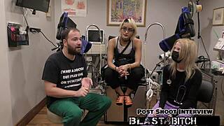 Nurse Channy Crossfire sucks dick before cum blast in hospital pov.