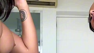 Asian beauty lina nakamura invites friend for intense threesome with black boyfriend, ending in facial cumshot