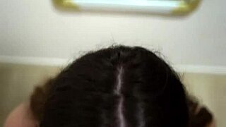 Evening pussy and ass licking ends with face fucking and cum swallowing