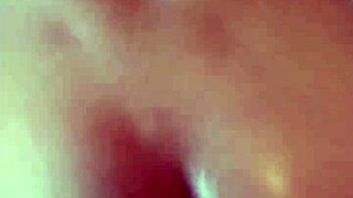 Candie Cross Bent Over in POV Doggystyle with Natural Tits